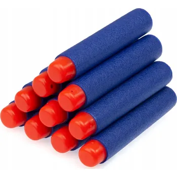 Dětská zbraň Pěnové šipky do Nerf pistole modré 10 ks