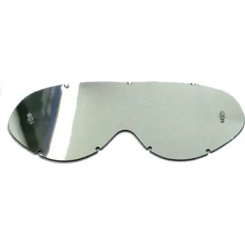 Motocyklové brýle RYCHLÉ SKLO DO BRÝLÍ PROGRIP ZRCADLOVÉ STŘÍBRNÉ P.