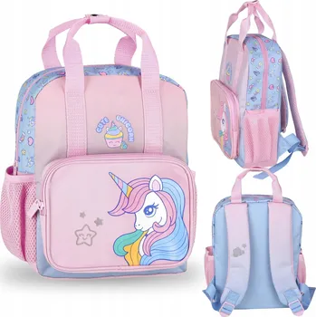 Dětský batoh JEDNOROŽEC Malý batoh pro holčičku, předškolní VÝLETOVÝ 29x23x9cm