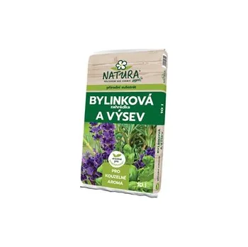 Substrát Zahradnický substrát NATURA Bylinky a zelené koření 10l