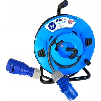 Napájecí kabel Prodlužovací Kabel na bubnu otočný GUMOVÝ CEE H07RN-F 3x2,5 30m PRO KARAVAN