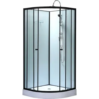 Sprchový kout Hydrosan BPS dvoukřídlé posuvné dveře 80 x 80 cm