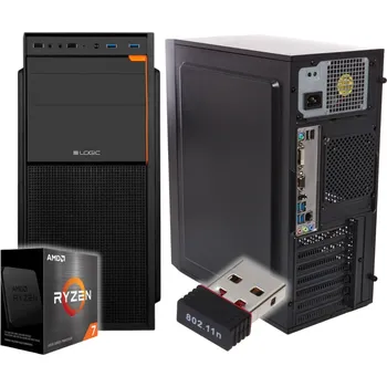 Stolní počítač Pix ProTask Počítač Ryzen 7 16GB DDR4 512GB Windows 11 Výkonný