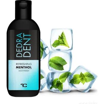 Dentální hygiena Přírodní bylinná ústní voda s příchutí mentolu, REFRESHING MENTHOL