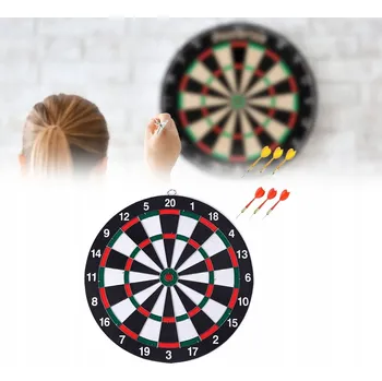 Šipka DART TERČ NA ŠIPKY SISALOVÁ TABULE SADA ŠIPEK