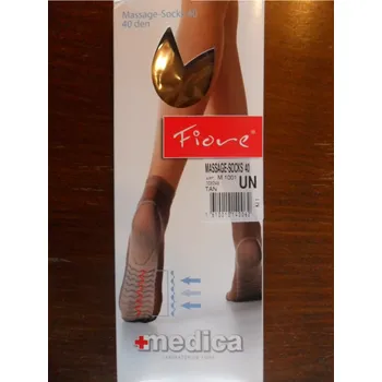 Dámské punčochy Fiore massage ponožky 40den black-černé uni