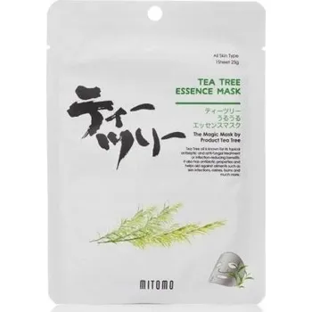Pleťová maska Mitomo Pleťová maska s olejem z čajovníku (Tea Tree)