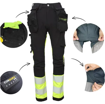 Pracovní obuv Dlouhé pracovní kalhoty BoSafety Tensionpro vel. 52