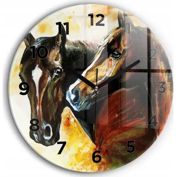 Hodiny Nástěnné hodiny Wallfluent vícebarevné 60 cm