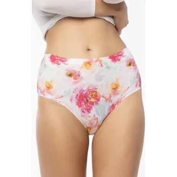 Dámské oblečení Kalhotky Julimex Simple Maxi Barva: Růžová, Velikost: 2XL