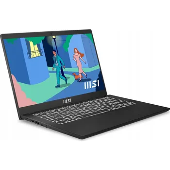 Notebook Notebook MSI MODERN 14 C12MO-868PL 14" Intel Core i5 16 GB / 512 GB černý