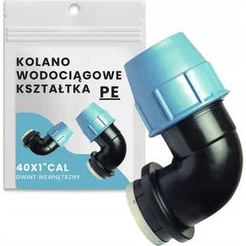 Vodovodní potrubí ŠROUBOVACÍ KOLENO PE 40x1 VNITŘNÍ ZÁVIT NA VODU