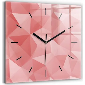 Hodiny Nástěnné hodiny Wallfluent červené 30 cm