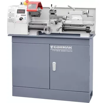 Soustruh Univerzální soustruh CORMAK TYTAN 500 Vario se základnou + nože + otočný hrot.
