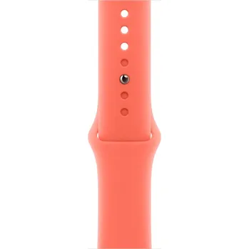 Řemínek na hodinky APPLE Watch Acc/46/Tangerine Sport Band - S/M MDT54ZM/A