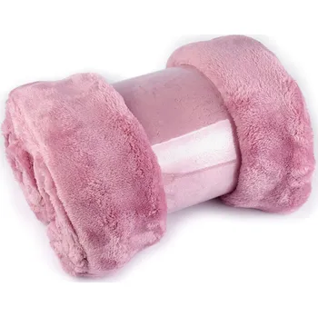 deka Deka bubble fleece 150x200 cm Varianta: 5 starorůžová, Balení: 1 ks