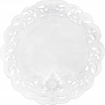 Prostěradlo Ubrousek kulatý polyester 30 cm x 30 cm