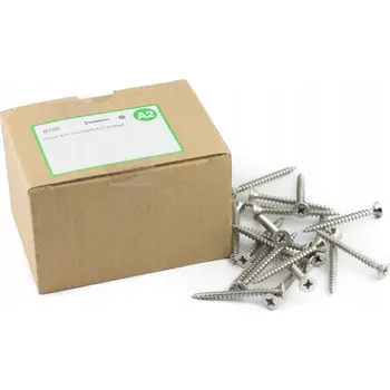 Vrut 9100 VRUT DO DŘEVA SE ZAPUŠTĚNOU HLAVOU SPAX KŘÍŽOVÝ M5 X 25 - 500 KS