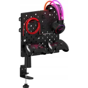 Věšák Nástěnný věšák Huzaro kovový, 5 háčků, 45,20 cm