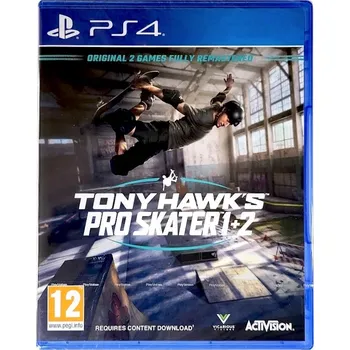 Hra pro PlayStation 4 Tony Hawk's Pro Skater 1+2 PlayStation 4 (PS4) krabicová
