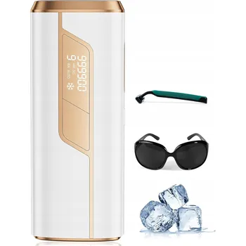 Epilátor DEPILÁTOR IPL LASEROVÝ EPILÁTOR NA TĚLO A NOHY, BEZBOLESTNÁ DEPILACE S CHLAZENÍM