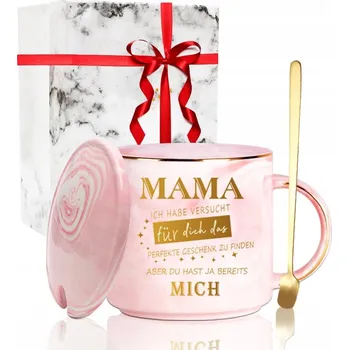 Hrnek Luxpal DUŻY KUBEK LATTE Dárek pro MAMINKU keramika 380 ml