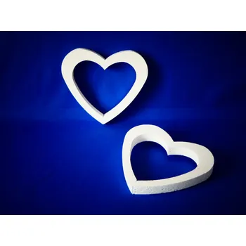 Polystyrenové srdce 23 - EPS dekorační výřez