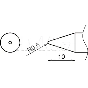 Pájecí hrot Pájecí hrot HAKKO T53-B05 - 107005210
