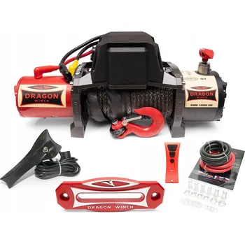 lanový naviják Elektrický naviják 24V 12000 lbs / 5443 kg Voděodolný | Dragon Winch