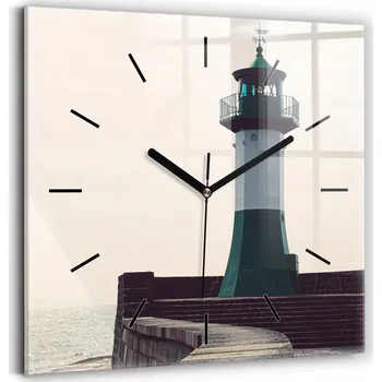 Hodiny Nástěnné hodiny Wallfluent bílé 30 cm