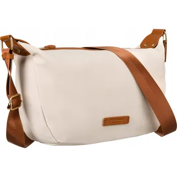 Kabelka Peterson kabelka přes rameno nylonová béžová