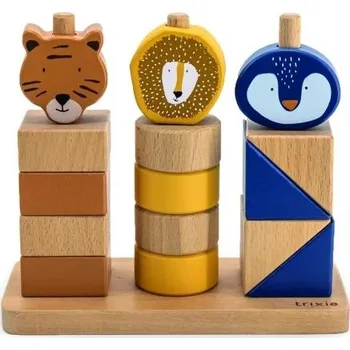 Dřevěná hračka TRIXIE Dřevěná stohovací hračka