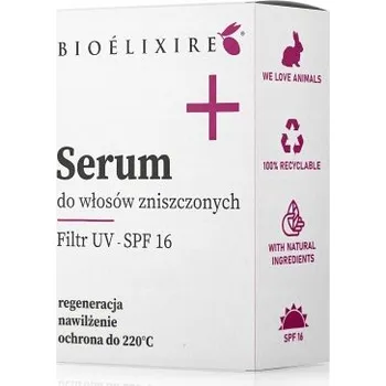 Vlasová regenerace Bioelixire Sérum na poškozené vlasy s UV filtrem SPF16 20 ml