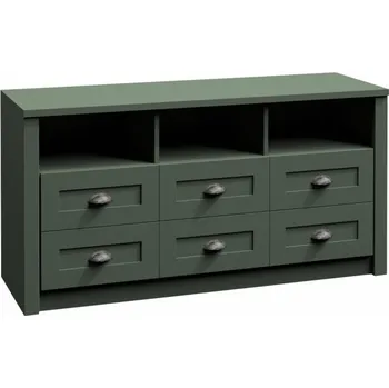 Obývací stěna Komoda, zelená, PROVANCE K6S
