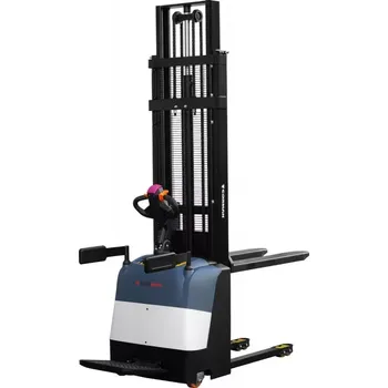 Samohybný elektrický stožárový vozík s plošinou Q15E35RD (nosnost 1500 kg, zdvih 3500 mm)