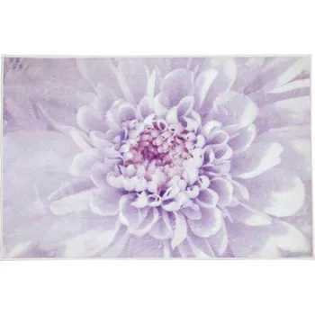 Koupelnová předložka Koupelnová předložka květiny měkká polyesterová KLEINE WOLKE DAHLIA 90x60cm