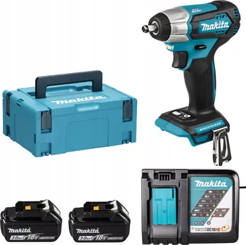 MAKITA DTW180RFJ AKU RÁZOVÝ UTAHOVÁK 3/8" 180Nm 18V 2x3Ah NABÍJEČKA