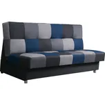 Pohovka, látka modrá/šedá, ALABAMA