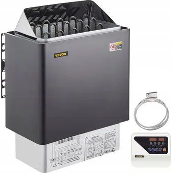 Kamna pro finskou saunu Vevor 9 kW s externím ovladačem