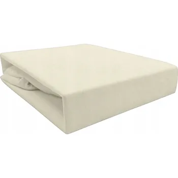 Prostěradlo PROSTĚRADLO JERSEY S GUMOU 200x220 CM KRÉMOVÉ