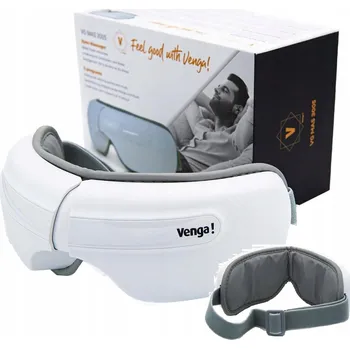 Masážní přístroj Venga Masážní Přístroj na oči s hřejivou kompresí vzduchu, relaxační zvuky a 3 režimy