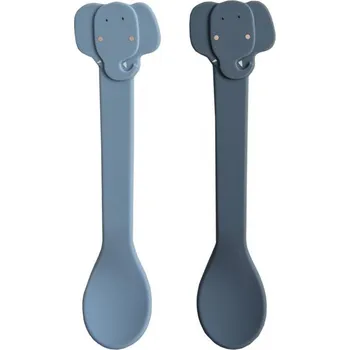 TRIXIE Dětské silikonové lžičky Mrs. Elephant 2ks