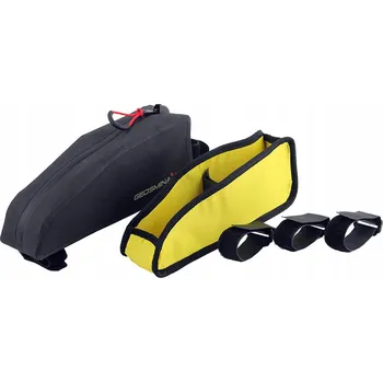 brašna na kolo GEOSMINA VELKÁ Brašna na horní rámovou trubku 1L Bolt-On nebo Suchý zip VODĚODOLNÁ