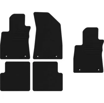 autokoberec Kobercové rohožky Edecor velurové 5 ks