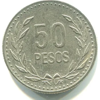KOLUMBIE. 50 pesos 1991.