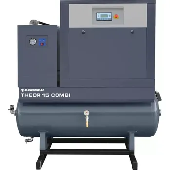 Kompresor Sada THEOR 15 s invertorem COMBI-500 - šroubový kompresor THEOR 15 + odvlhčovač N30S + 500 l láhev