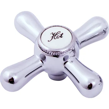 Vodovodní baterie Ručka RETRO - teplá voda, Chrom KR1002, RAV Slezák Barva: Chrom