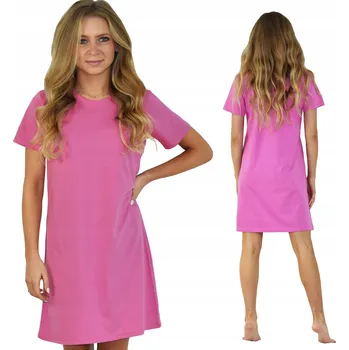 Dámská noční košile Noční košile Born2rest Karen s krátkým rukávem nad kolena velikost M