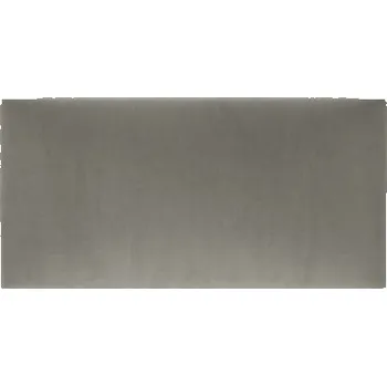 Obraz Čalouněný panel na zeď čelo 60x30cm velur šedý obdélník