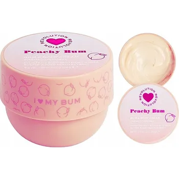 Tělový krém Broskvový krémový balzám na tělo I Heart Revolution Peachy Bum 200 Ml